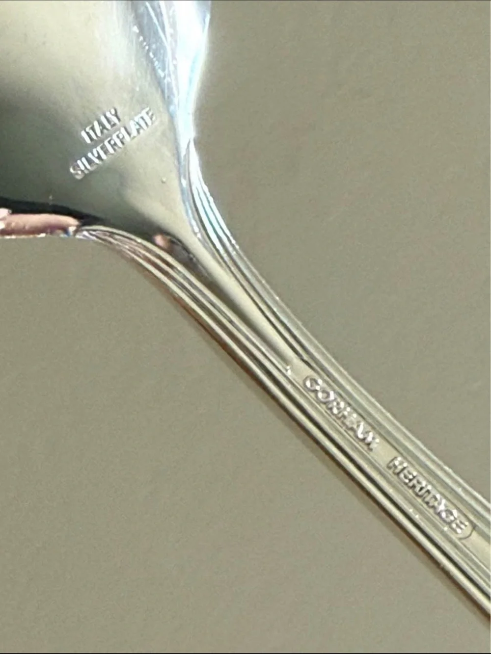 Vintage Gorham heritage silverplated serving spoons
